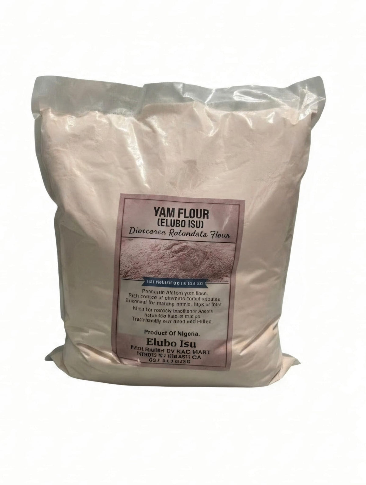 Yam Flour / Elubo Isu - 5.5Lbs (2.5KG)